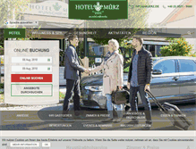 Tablet Screenshot of muerz.de